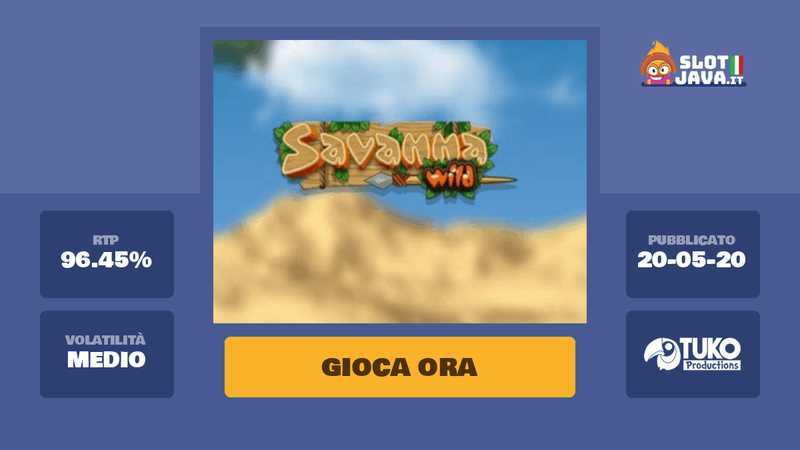 Play Savanna Wild by Tuko Productions