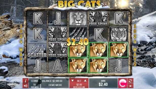 Play Big Cats by Wager Gaming