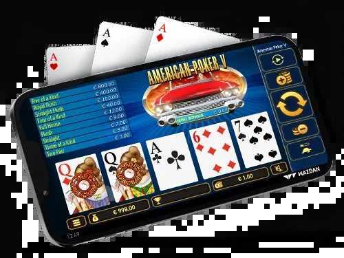 Play American Poker V by Wazdan