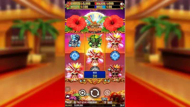 Play Hawaiian Dream Jackpot by Win Fast