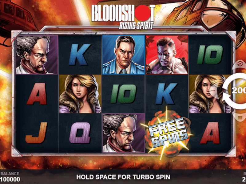 Play Bloodshot Rising Spirit by Wizard Games