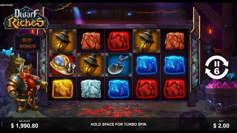 Play Dwarf Riches by Wizard Games