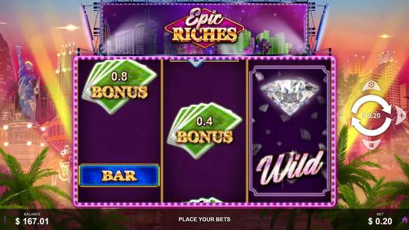 Play Epic Riches by Wizard Games