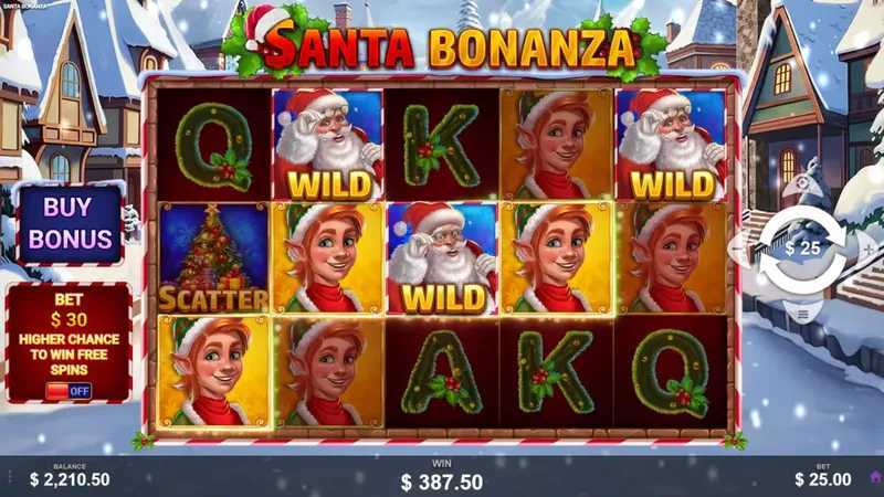 Play Santa Bonanza by Wizard Games