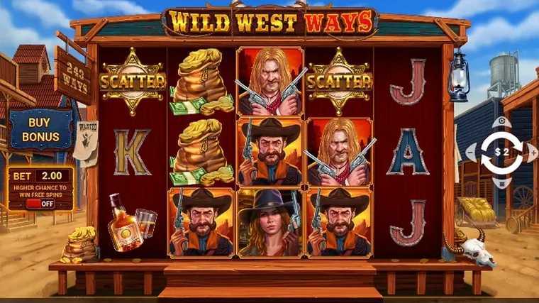 Play Wild West Ways by Wizard Games