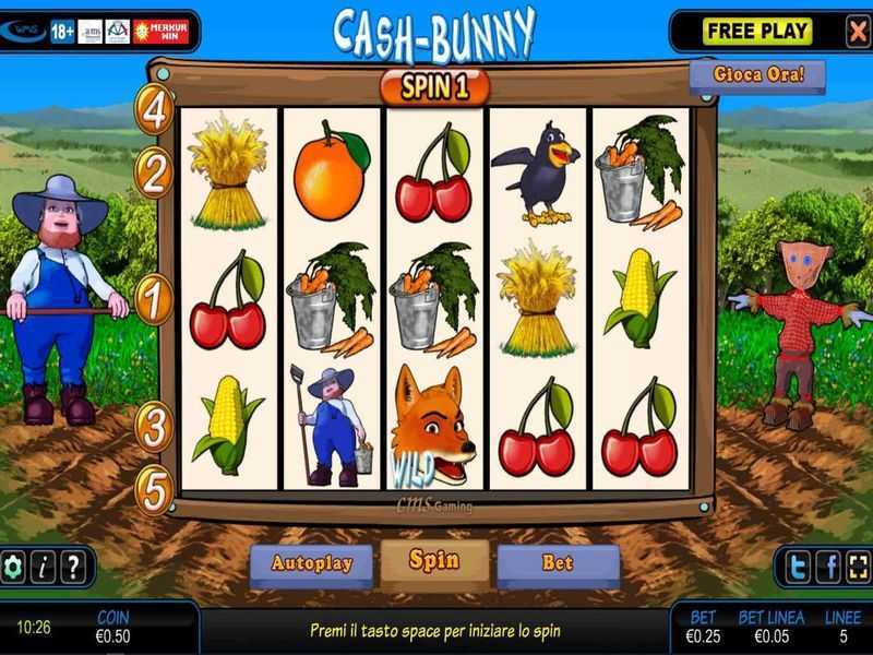 Play Cash Bunny at Casino