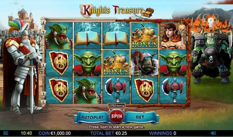 Slot Knights Treasure
