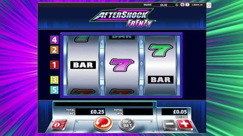 Play AfterShock Frenzy Hi-Volatility by Wms