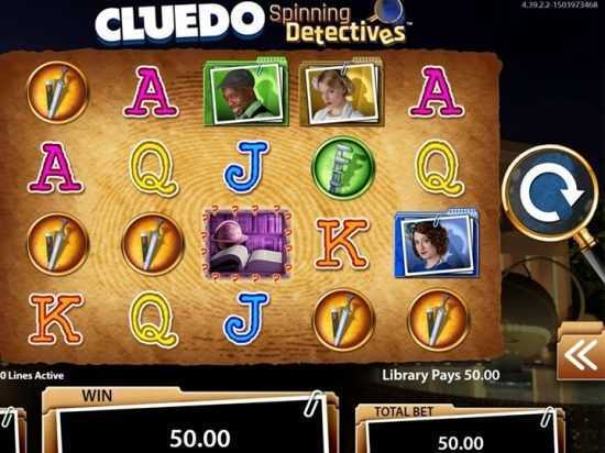 Slot CLUEDO Spinning Detectives