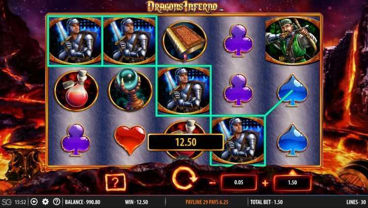 Play Dragon's Inferno by Wms