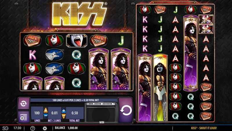 Slot KISS: Shout it Out Loud!