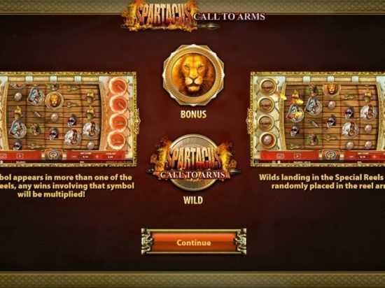 Slot Spartacus Call to Arms