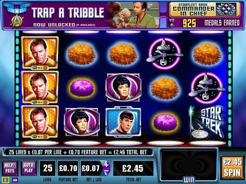 Slot STAR TREK Trouble With Tribbles