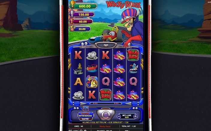 Slot Wacky Races