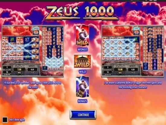 Play Zeus 1000 by Wms