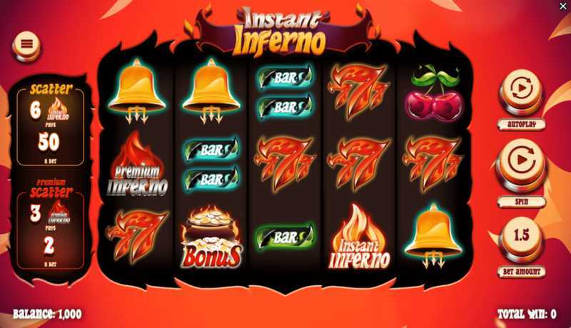 Play Instant Inferno by Woohoo