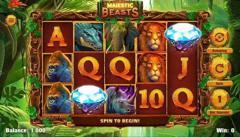 Play Majestic Beasts by Woohoo