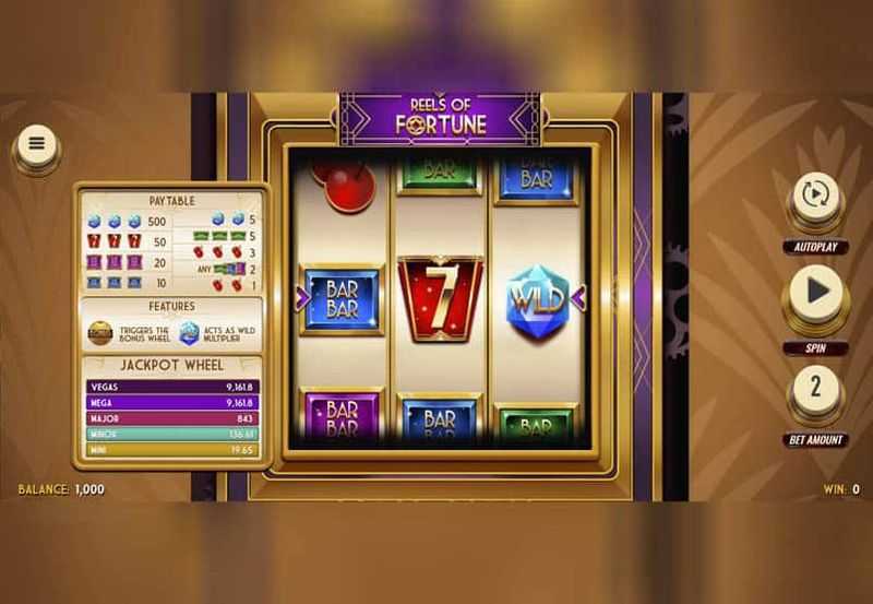 Play Reels of Fortune by Woohoo