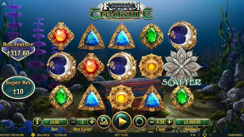 Play Koi Treasure by Xin Gaming