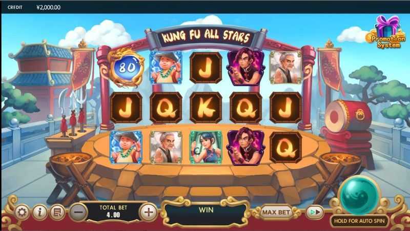 Slot Kung Fu All Stars