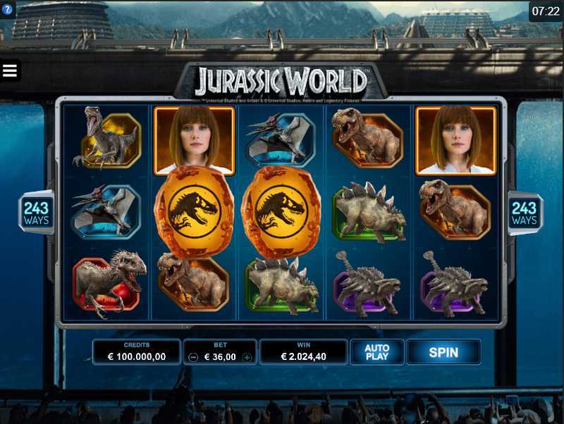 Play Jurassic Treasure by Xplosive Slots Group