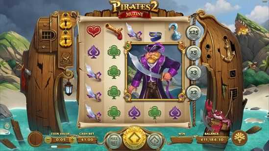 Play Pirates 2: Mutiny by Yggdrasil