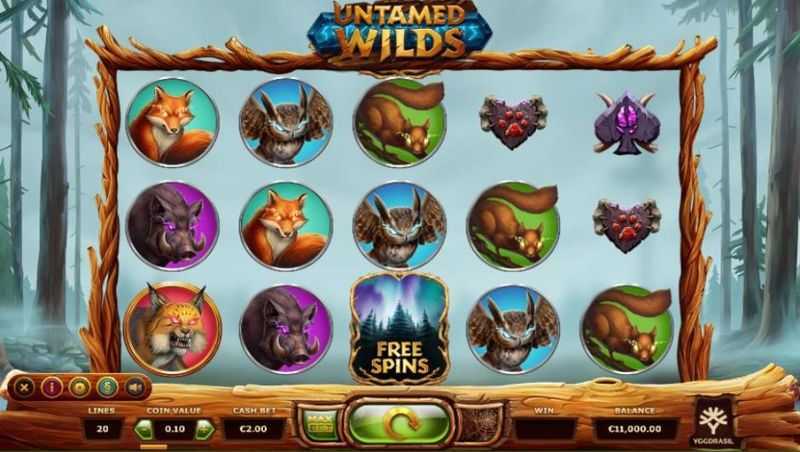 Play Untamed Wilds by Yggdrasil