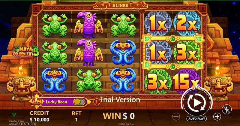Play Maya Golden City by YGR – Discover Treasures in this Online Casino Game 
