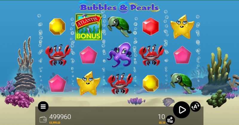 Slot Bubbles and Pearls