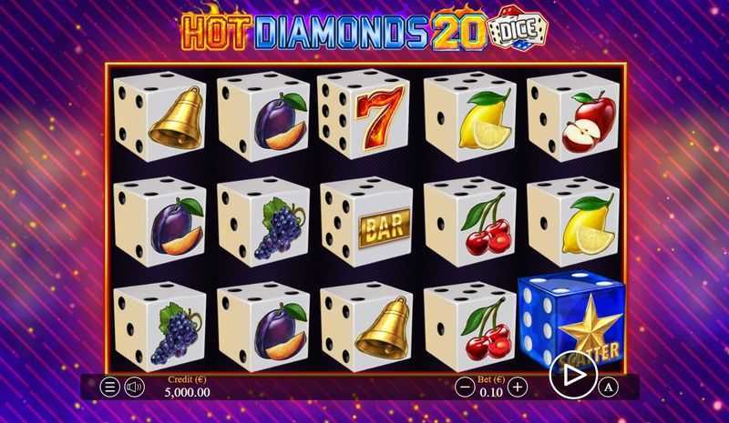 Play Hot Diamonds 20 Dice by Zeusplay