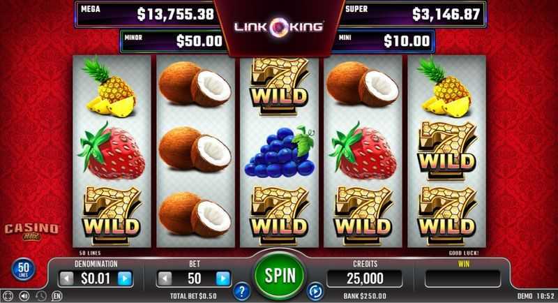 Play Link King Casino Mix by Zitro