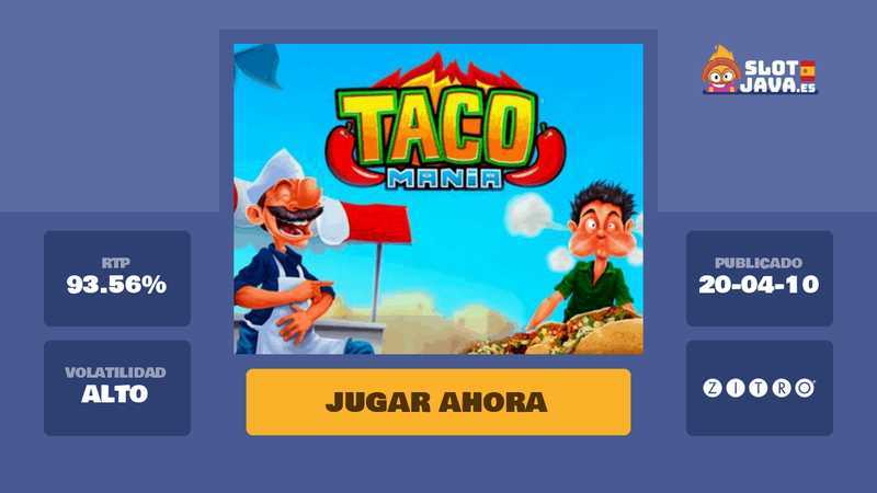 Play Taco mania by Zitro